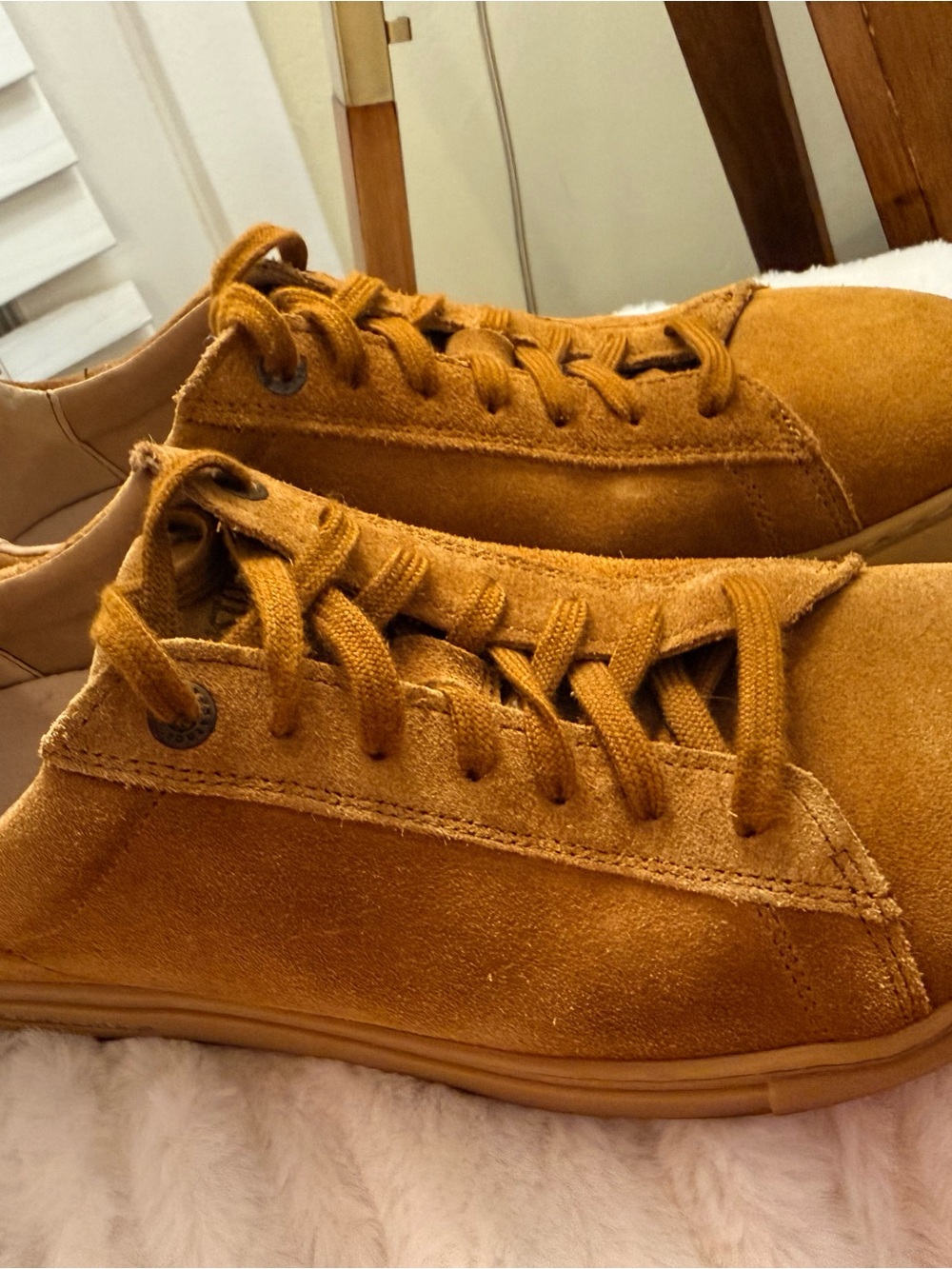 Birkenstock Bend Low Suede Sneakers size 8 women’s